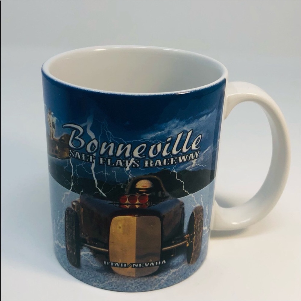 Bonneville Blue Ceramic Coffee Mug